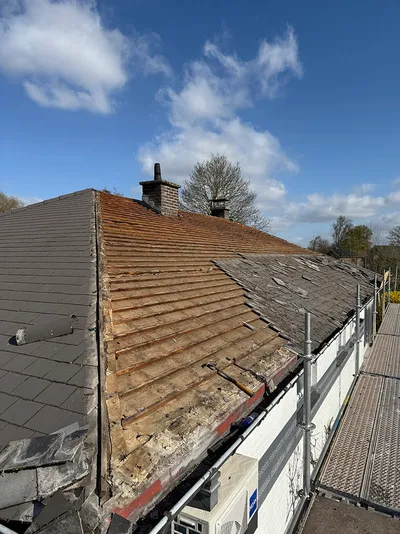 Dakrenovatie Ninove - Voor