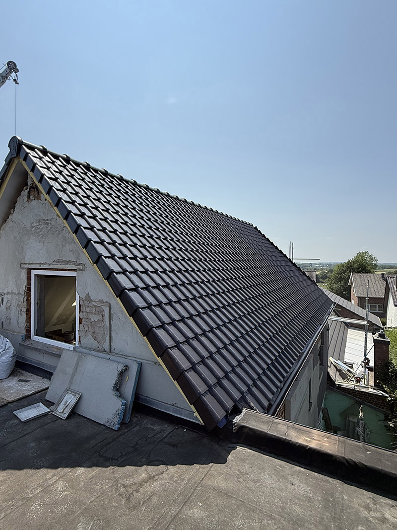 Dakrenovatie eengezinswoning Dendermonde